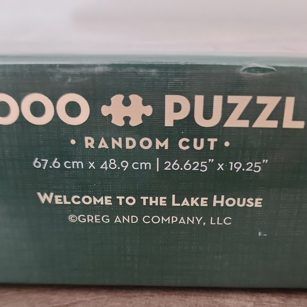 Cobble Hill Lake House Puzzle - Multicolor - Picture 6 of 7